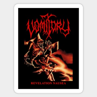 Vomitory "Revelation Nausea" Tribute Magnet